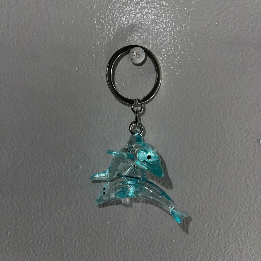 Blue Dolphin Keychain